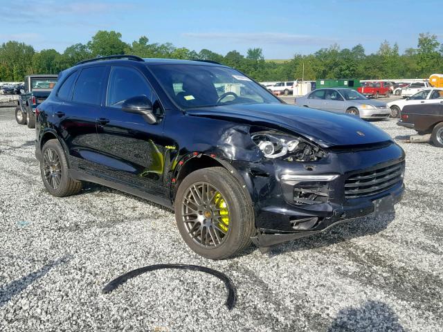 WP1AE2A24HLA70322 - 2017 PORSCHE CAYENNE SE BLACK photo 1