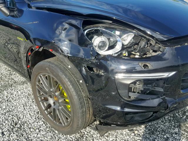 WP1AE2A24HLA70322 - 2017 PORSCHE CAYENNE SE BLACK photo 9