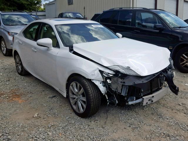 JTHBF1D21F5060758 - 2015 LEXUS IS 250 WHITE photo 1