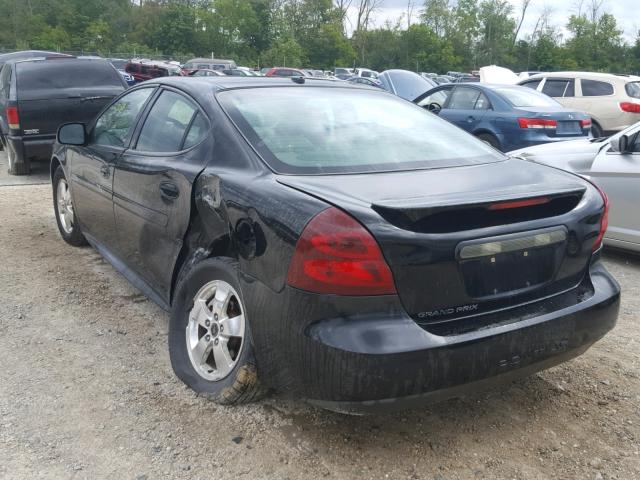 2G2WP582461202219 - 2006 PONTIAC GRAND PRIX BLACK photo 3