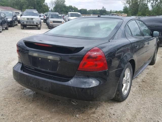 2G2WP582461202219 - 2006 PONTIAC GRAND PRIX BLACK photo 4