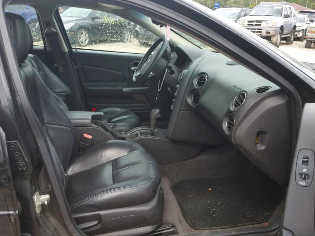 2G2WP582461202219 - 2006 PONTIAC GRAND PRIX BLACK photo 5