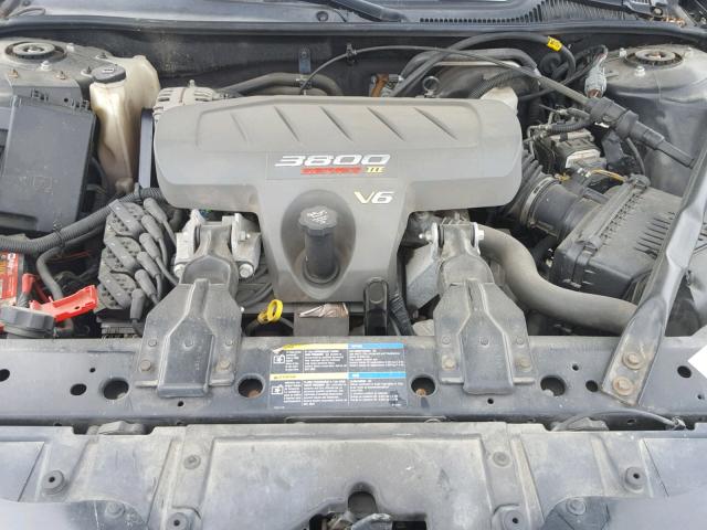 2G2WP582461202219 - 2006 PONTIAC GRAND PRIX BLACK photo 7