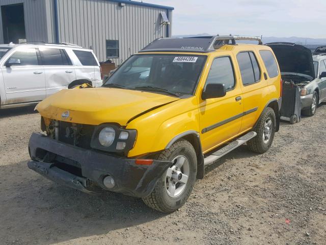 5N1ED28Y24C629355 - 2004 NISSAN XTERRA XE YELLOW photo 2