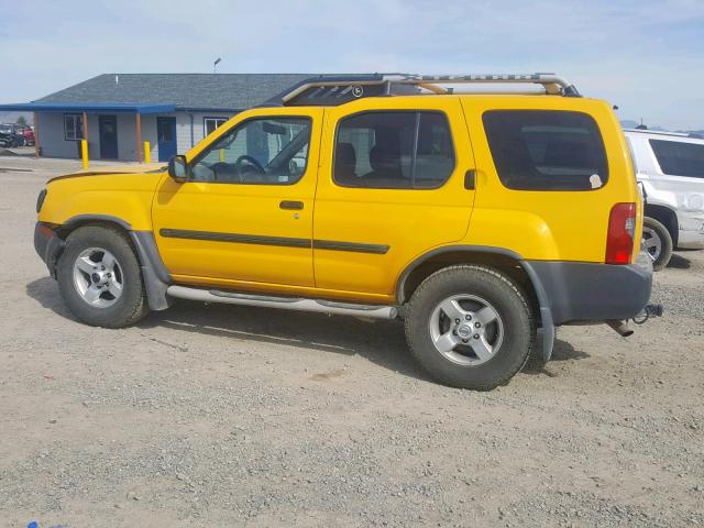 5N1ED28Y24C629355 - 2004 NISSAN XTERRA XE YELLOW photo 9