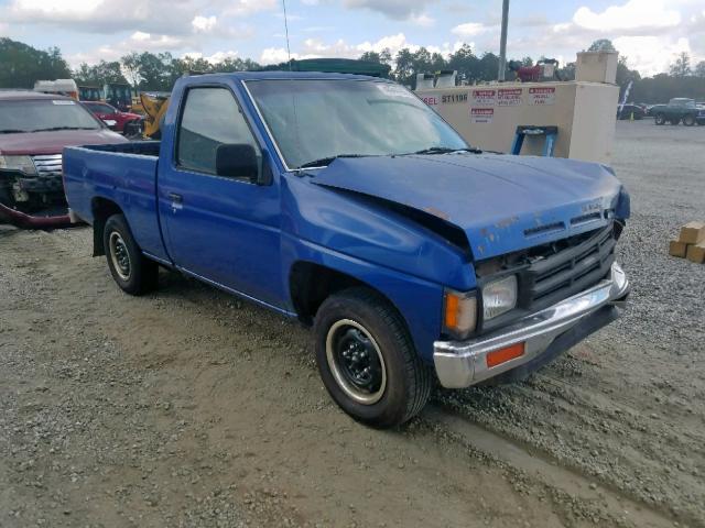 1N6SD11SXNC353299 - 1992 NISSAN TRUCK SHOR BLUE photo 1