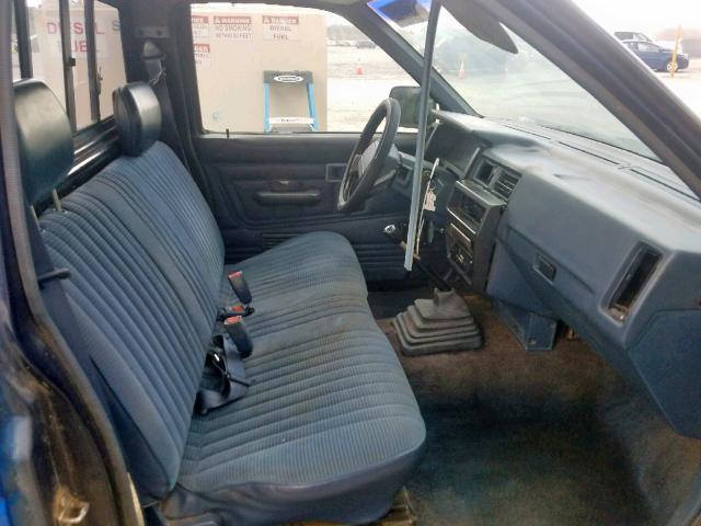 1N6SD11SXNC353299 - 1992 NISSAN TRUCK SHOR BLUE photo 5