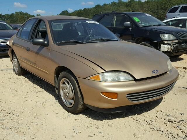 1G1JF5245W7200879 - 1998 CHEVROLET CAVALIER L GOLD photo 1