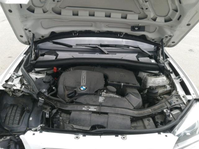 WBAVM5C56DVV90533 - 2013 BMW X1 XDRIVE3 WHITE photo 7