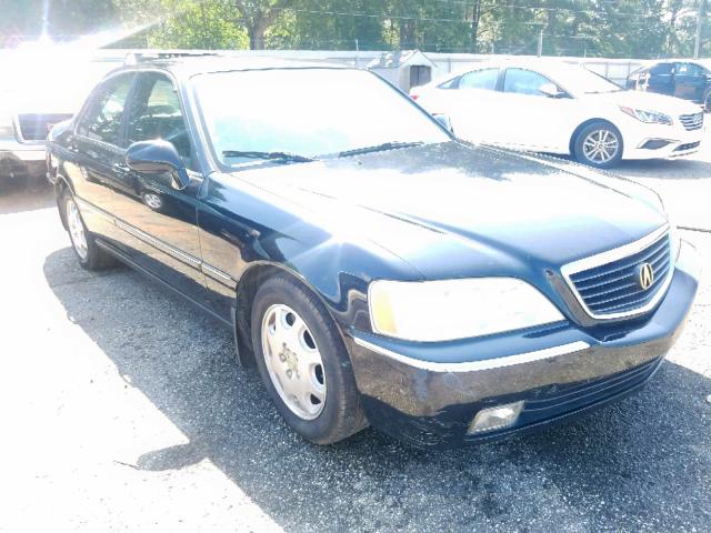 JH4KA96531C002885 - 2001 ACURA 3.5RL BLACK photo 1