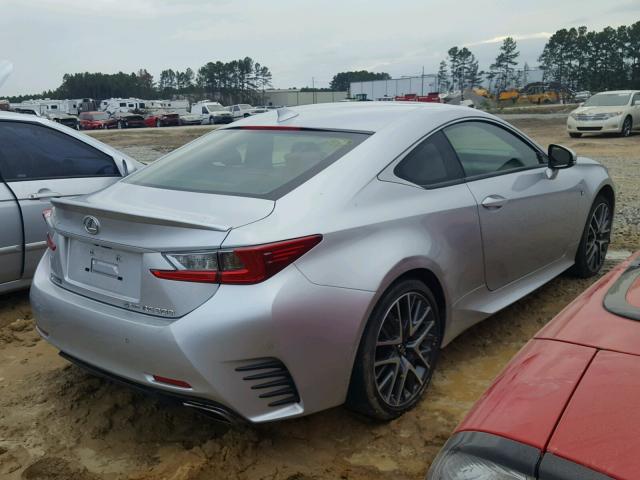 JTHSM5BC7G5002034 - 2016 LEXUS RC 300 SILVER photo 4