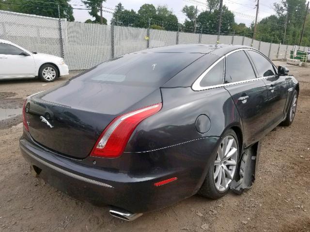 SAJWA1CB5BLV08509 - 2011 JAGUAR XJ BASE BLACK photo 4