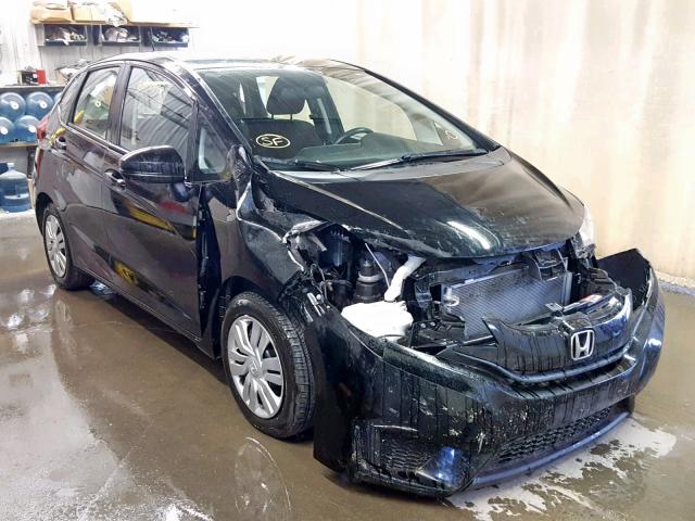 JHMGK5H56GX005760 - 2016 HONDA FIT LX BLACK photo 1