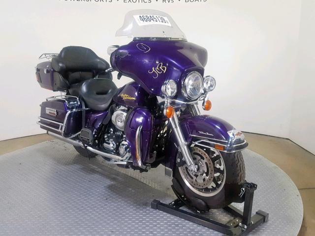 1HD1FC41X8Y639473 - 2008 HARLEY-DAVIDSON FLHTCUI PURPLE photo 2