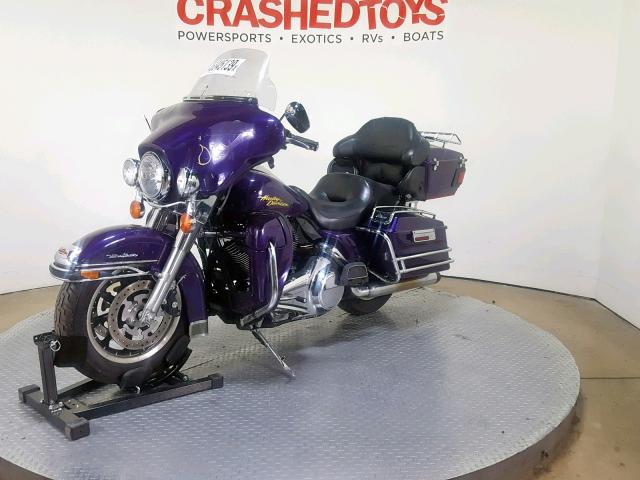 1HD1FC41X8Y639473 - 2008 HARLEY-DAVIDSON FLHTCUI PURPLE photo 4