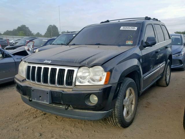 1J8HR58275C551827 - 2005 JEEP GRAND CHER BLACK photo 9