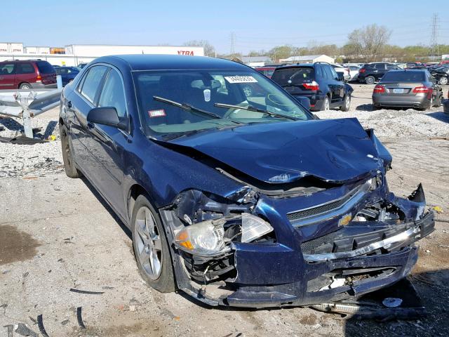 1G1ZB5EB9AF276161 - 2010 CHEVROLET MALIBU LS BLUE photo 1