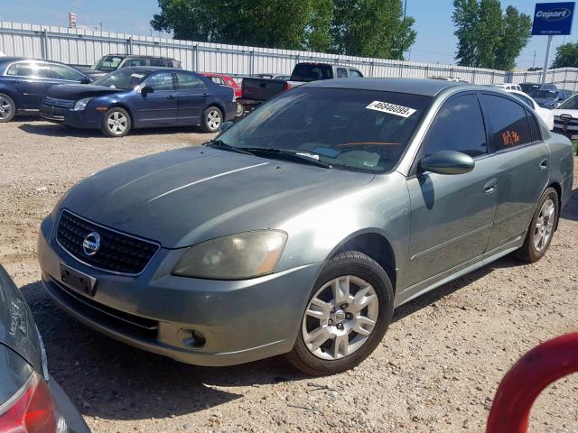 1N4BL11D55C195435 - 2005 NISSAN ALTIMA SE GREEN photo 2