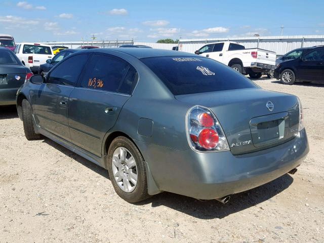 1N4BL11D55C195435 - 2005 NISSAN ALTIMA SE GREEN photo 3