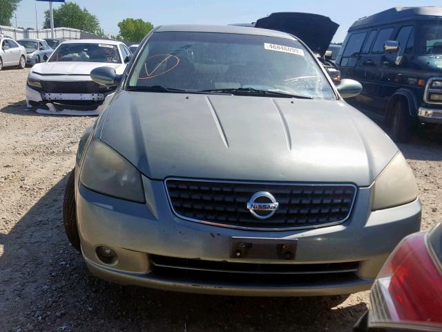 1N4BL11D55C195435 - 2005 NISSAN ALTIMA SE GREEN photo 9