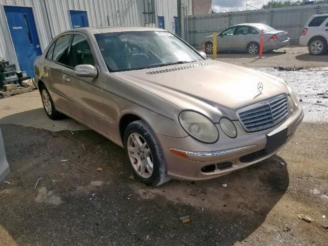 WDBUF65J94A585857 - 2004 MERCEDES-BENZ E 320 TAN photo 1