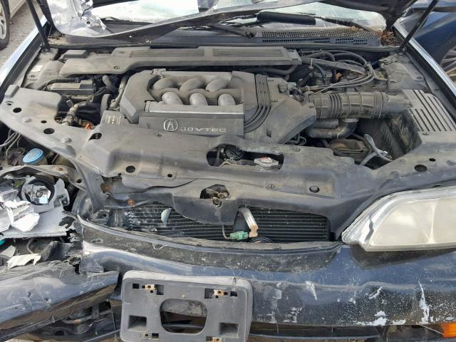 19UYA2252XL005795 - 1999 ACURA 3.0CL Czarny zdjęcie 7