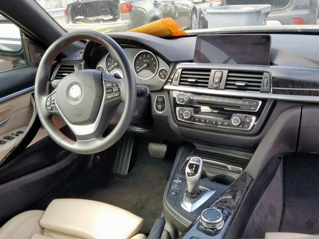 WBA3V7C55G5A28162 - 2016 BMW 428 I BLACK photo 9