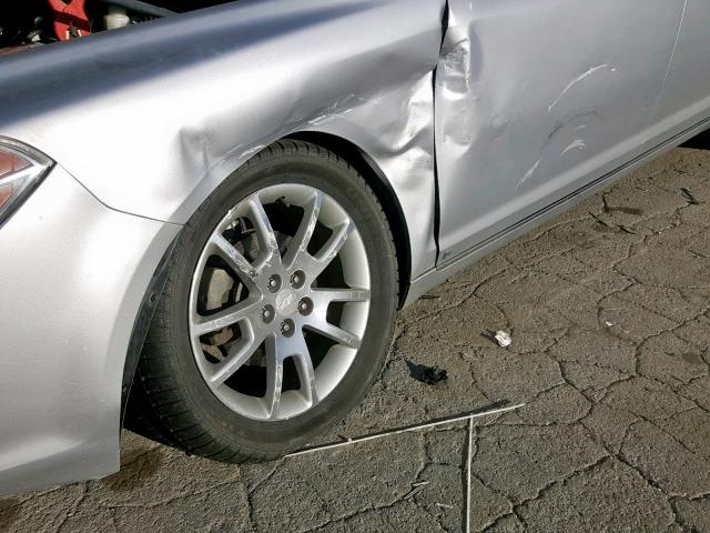 1G1ZK57B69F107644 - 2009 CHEVROLET MALIBU LTZ ვერცხლისფერი ფოტო 9