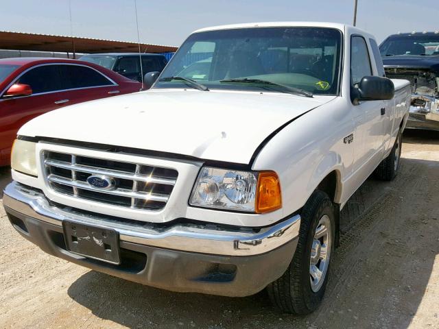 1FTYR14U81PA51671 - 2001 FORD RANGER SUP WHITE photo 2