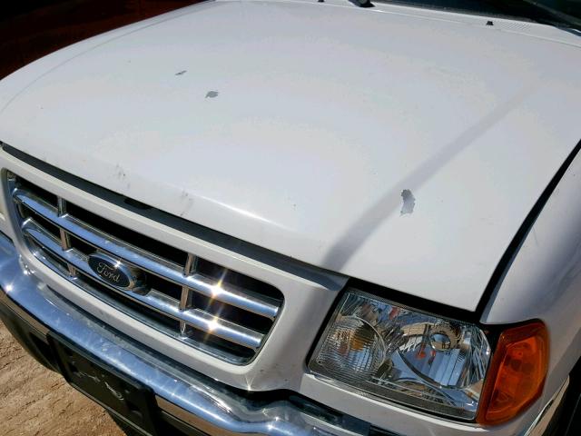 1FTYR14U81PA51671 - 2001 FORD RANGER SUP WHITE photo 9