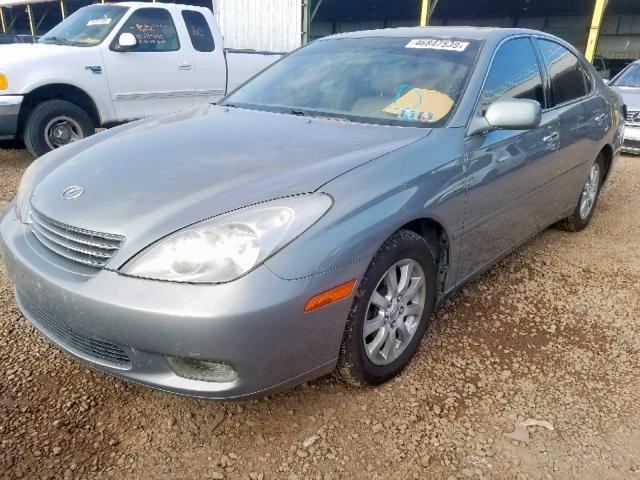 JTHBF30G230103087 - 2003 LEXUS ES 300 GRAY photo 2