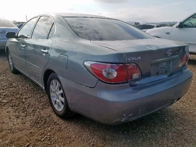 JTHBF30G230103087 - 2003 LEXUS ES 300 GRAY photo 3