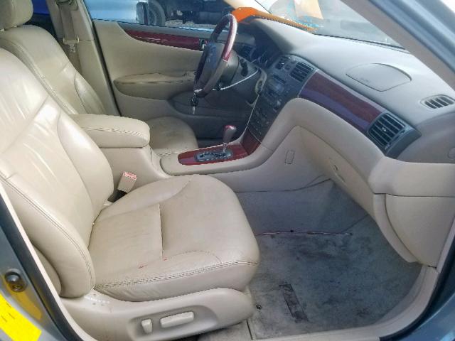 JTHBF30G230103087 - 2003 LEXUS ES 300 GRAY photo 5