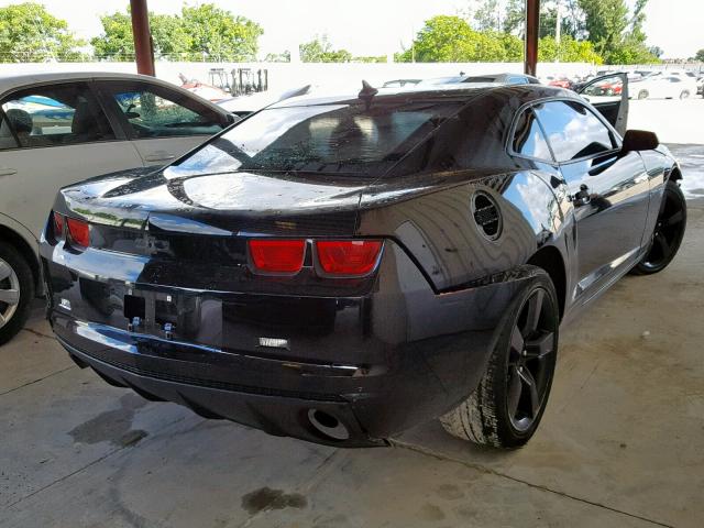 2G1FA1ED0B9204999 - 2011 CHEVROLET CAMARO LS BLACK photo 4