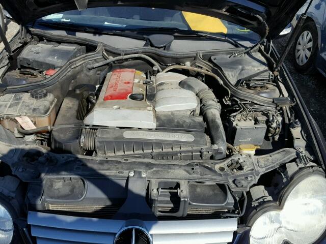 WDBRN47J12A388379 - 2002 MERCEDES-BENZ C 230K SPO BLUE photo 7