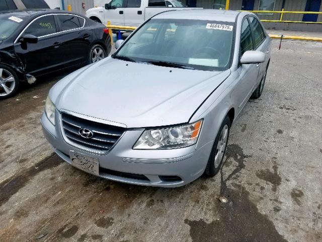 5NPET4AC1AH643507 - 2010 HYUNDAI SONATA GLS SILVER photo 2