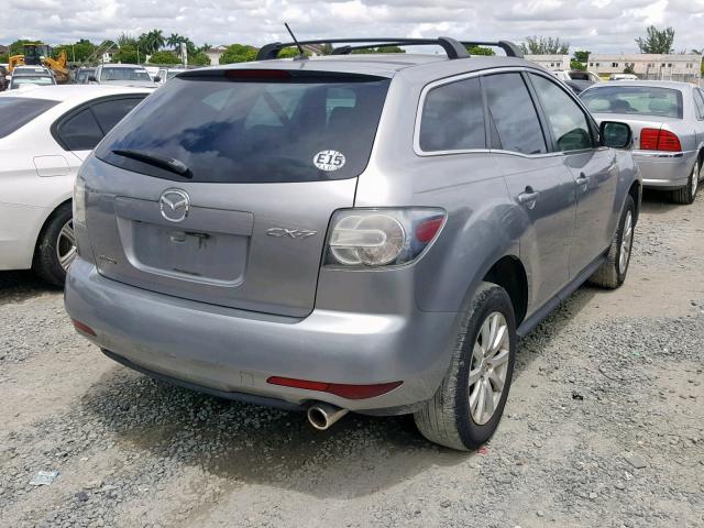 JM3ER2W5XA0307680 - 2010 MAZDA CX-7 SILVER photo 4