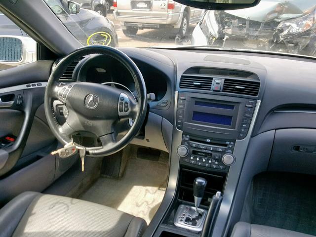 19UUA66276A033849 - 2006 ACURA 3.2TL SILVER photo 9