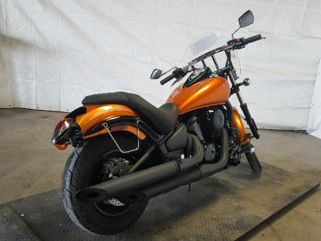 JKAVN2C1XCA050985 - 2012 KAWASAKI VN900 C ORANGE photo 4