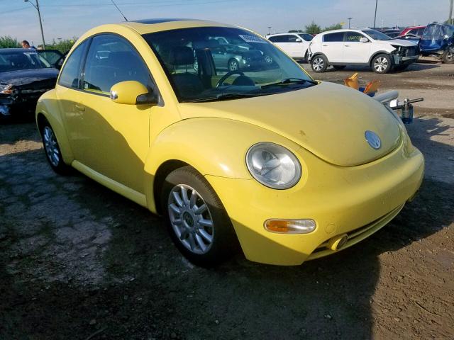 3VWCK21CX4M403074 - 2004 VOLKSWAGEN NEW BEETLE Sarı foto 1