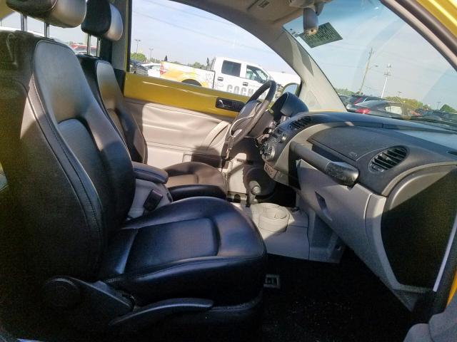 3VWCK21CX4M403074 - 2004 VOLKSWAGEN NEW BEETLE Sarı foto 5