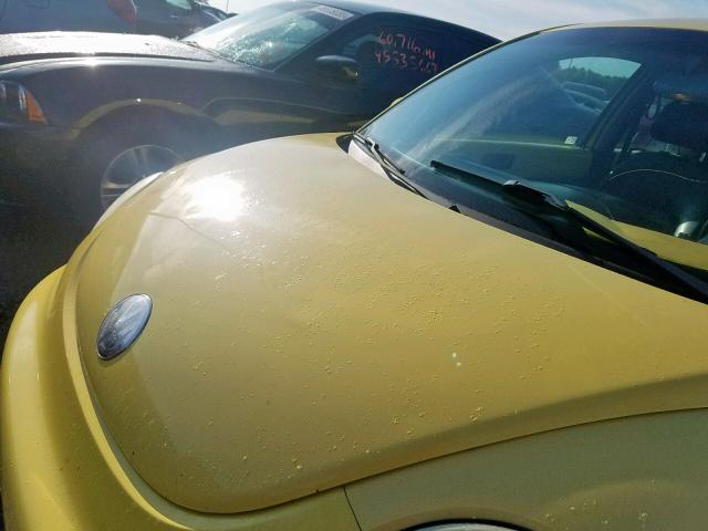 3VWCK21CX4M403074 - 2004 VOLKSWAGEN NEW BEETLE Sarı foto 9
