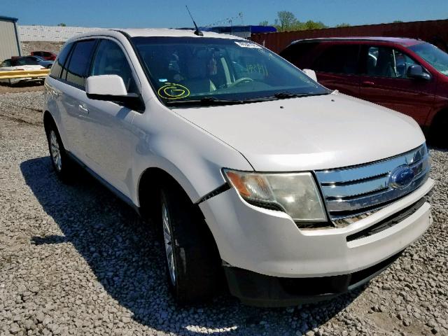 2FMDK3JC0ABA83799 - 2010 FORD EDGE SEL WHITE photo 1