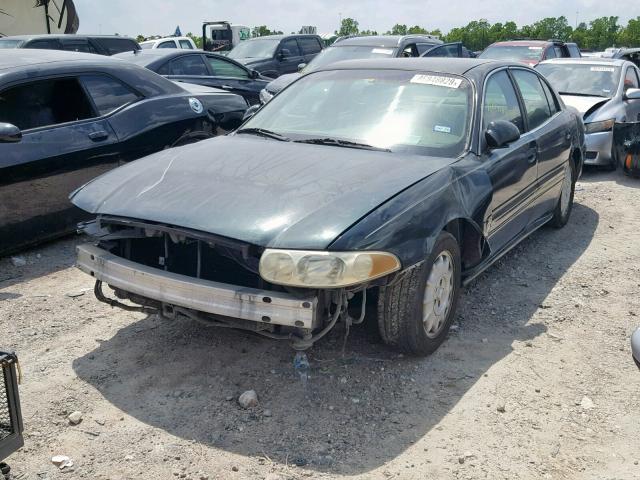 1G4HP54K324107669 - 2002 BUICK LESABRE CU GREEN photo 2