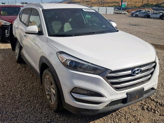 KM8J3CA49GU256988 - 2016 HYUNDAI TUCSON LIM WHITE photo 1