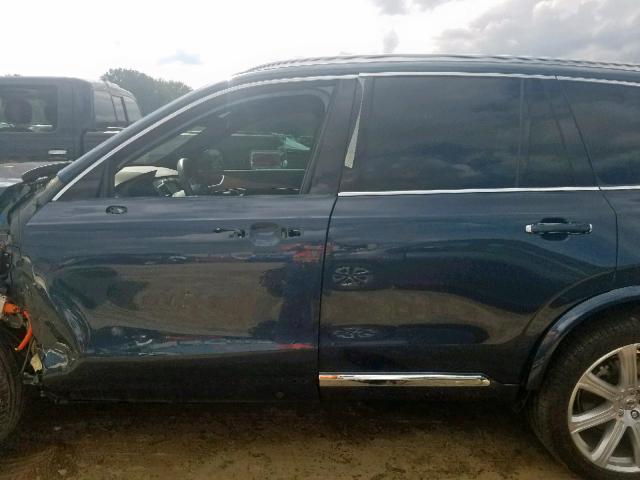 YV4BR0PL6J1346853 - 2018 VOLVO XC90 T8 BLUE photo 10