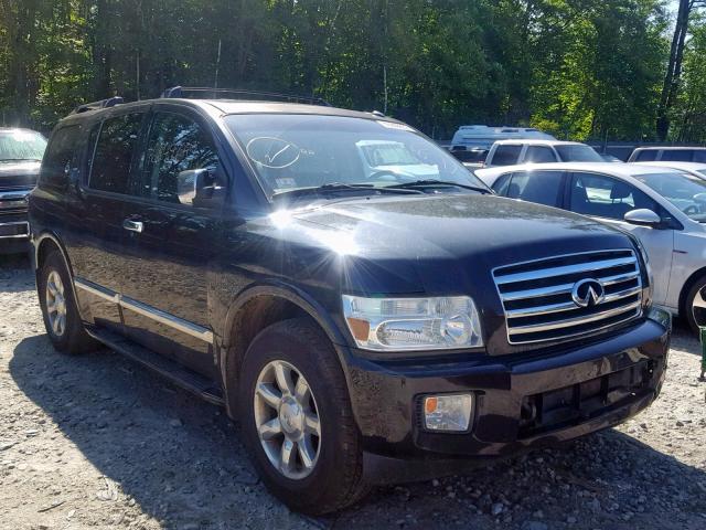 5N3AA08C86N805288 - 2006 INFINITI QX56 BLACK photo 1