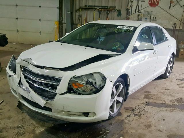 1G1ZC5E12BF371473 - 2011 CHEVROLET MALIBU 1LT 黄色 照片 2