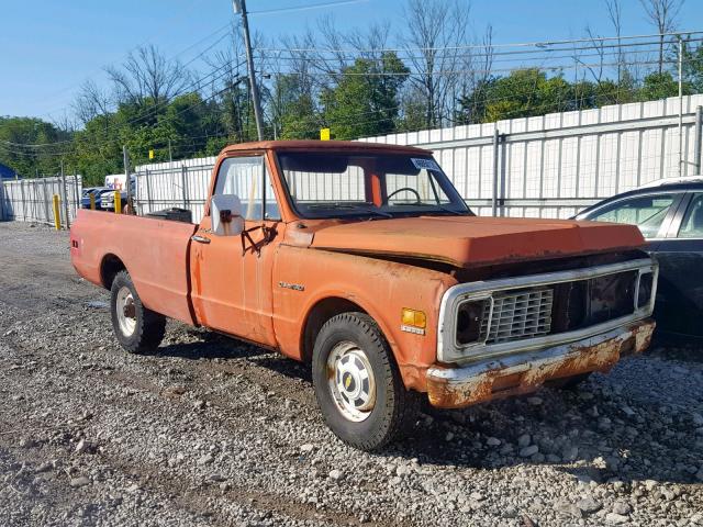 CCE232S158484 - 1972 CHEVROLET C20 RED photo 1