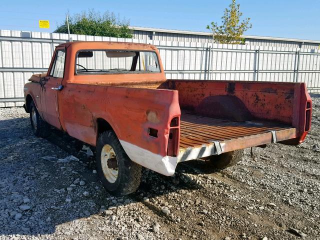 CCE232S158484 - 1972 CHEVROLET C20 RED photo 3